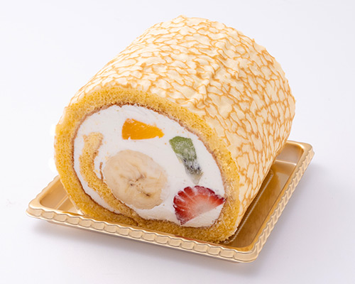 〈アンテノール〉 クレープ・トライフルロール(ハーフ)