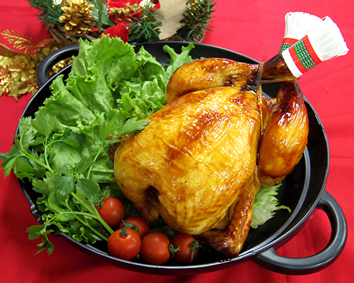 〈千駄木腰塚〉 国産丸鶏ローストチキン