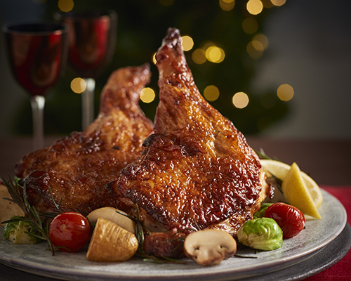 〈アール・エフ・ワン〉 桜島どりのもも肉ロースト（1本）