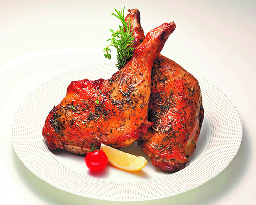 〈柿安ダイニング〉 〈九州産〉3種のハーブローストチキン（1本）