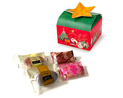 〈ガトー・ド・ボワイヤージュ〉 クリスマスアソートミニボックス