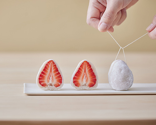 〈覚王山フルーツ大福 弁才天〉 いちご大福