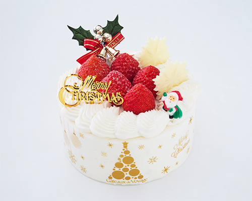 〈ガトー・ド・ボワイヤージュ〉 Xmas国産苺のショートケーキ
