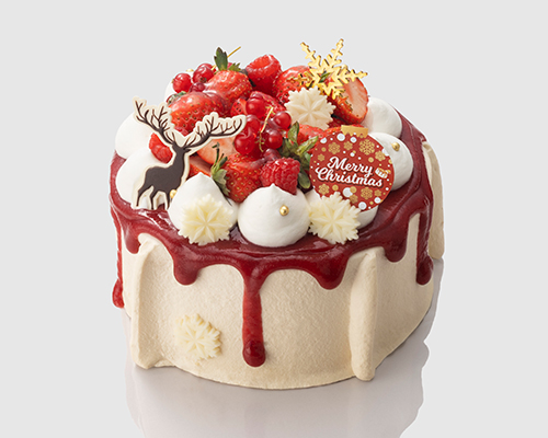 〈マーサー ビス〉 苺と紅茶のXmasシフォンケーキ