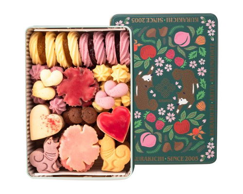 〈くら吉〉 KURAKICHIあきたフルーツクッキー缶(母の日アソート)
