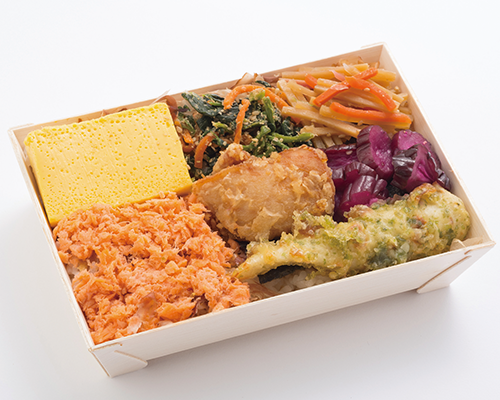 〈だし匠〉 鮭ほぐしご飯とだし飯のり弁 2種の和御膳