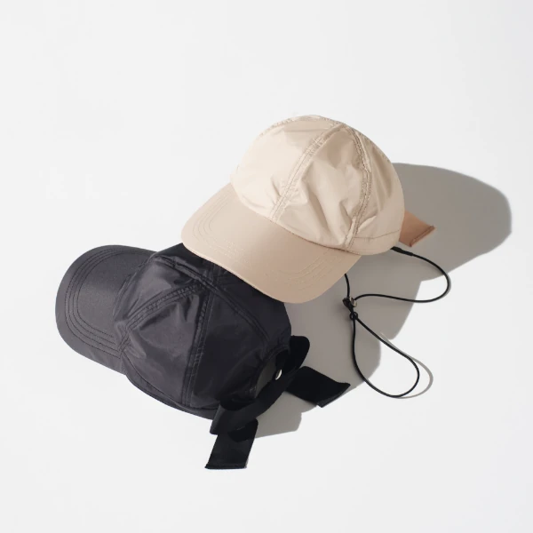 〈フワクール〉 バックリボンロングキャップ