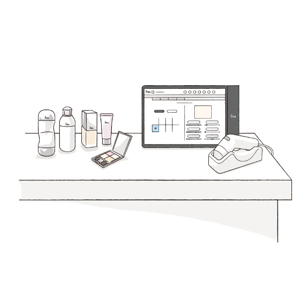 〈イプサ〉 肌バランス分析＆カウンセリング