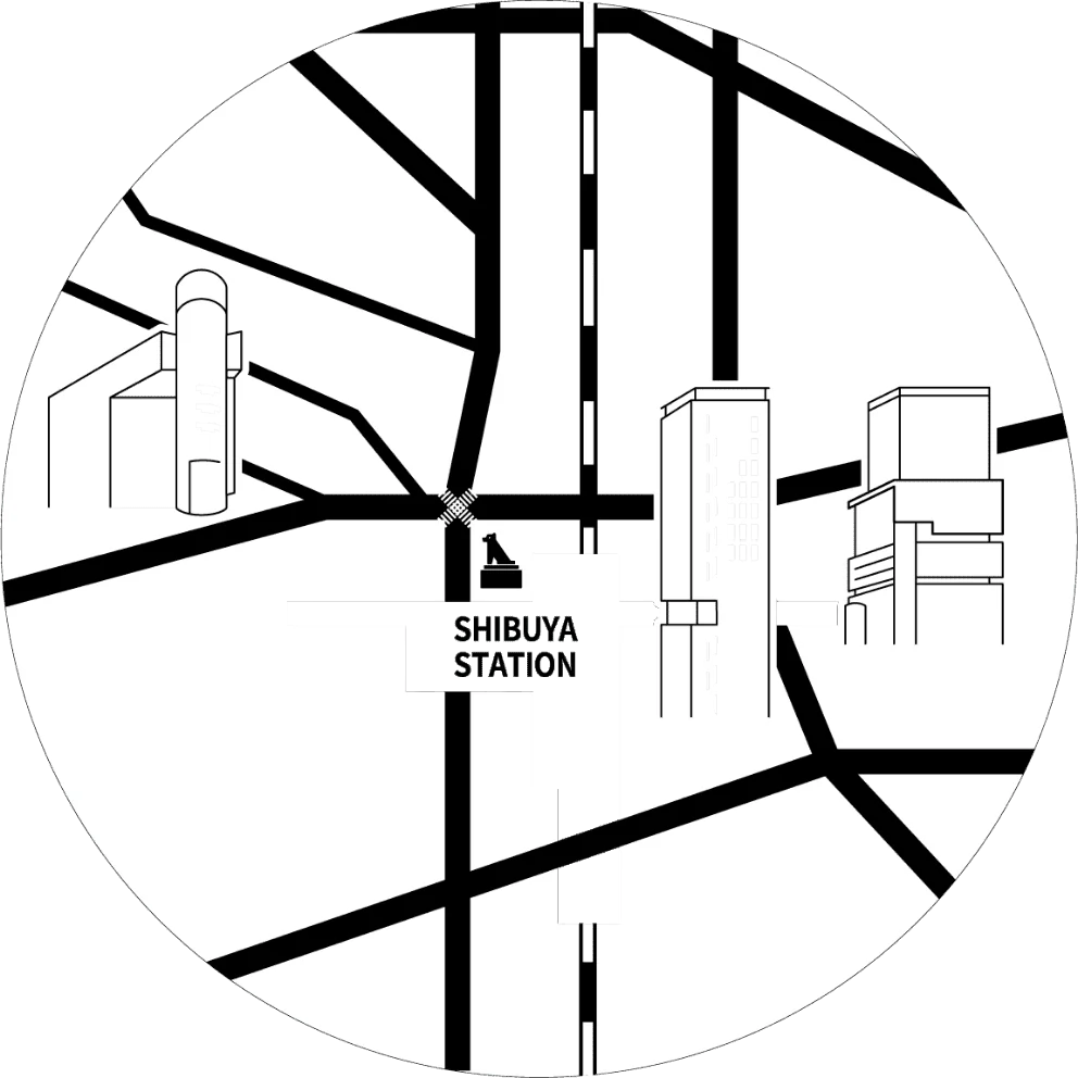 「SHIBUYA BEAUTY JAM THE WEEKS」の 開催場所の地図