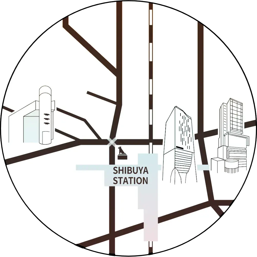 「SHIBUYA BEAUTY JAM THE WEEKS」の 開催場所の地図