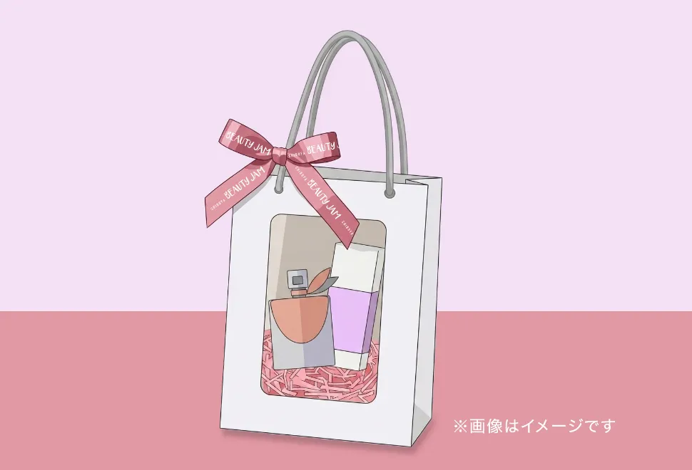  SBJオリジナルリボン付きショッパープレゼント