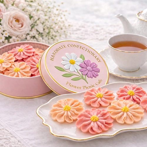 〈フラワーピクニックカフェ〉