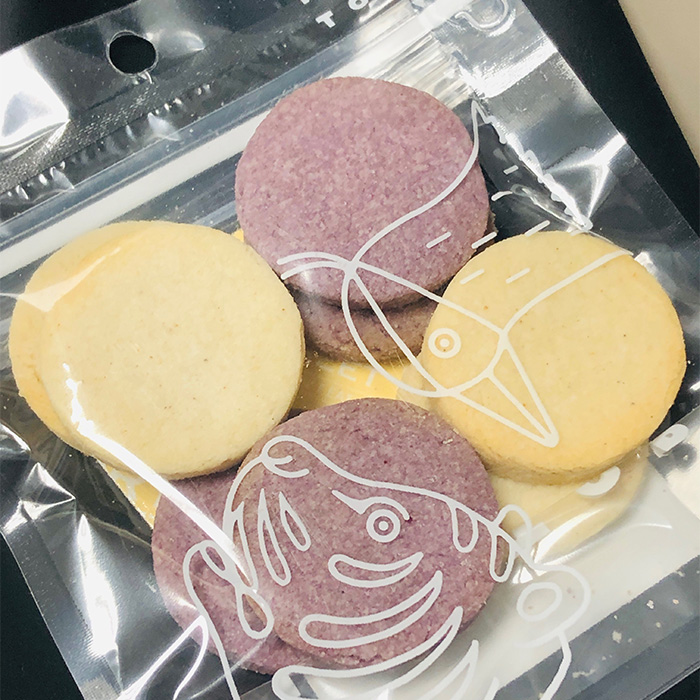 米粉クッキー(プレーンとブルーベリー)イメージ画像