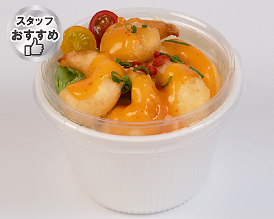 薬膳 エビマヨ丼