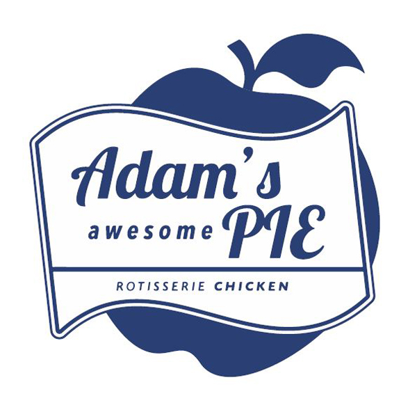 Adam's awesome PIE<br>（アダムスオーサムパイ）ロゴ画像