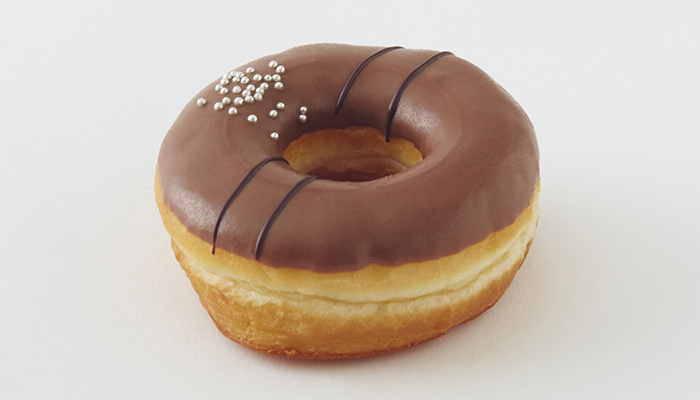 本場ベルギーチョコを使用した濃厚な味わい。チョコレート通も納得のドーナツ。