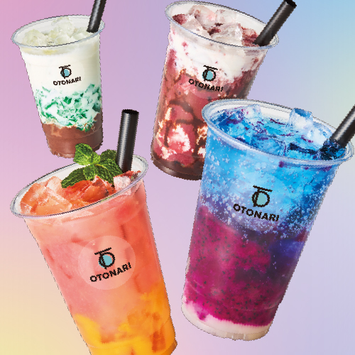 オリジナルのエナジーリキッド(カフェイン、アミノ酸他)が入った、デザート系アガるドリンクです。