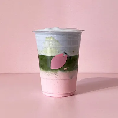 LAVENDER MATCHA LATTE