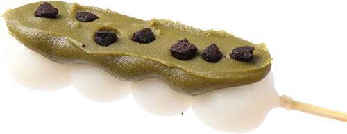 抹茶クッキーだんご<br><span>(渋谷東急フードショー限定)</span>