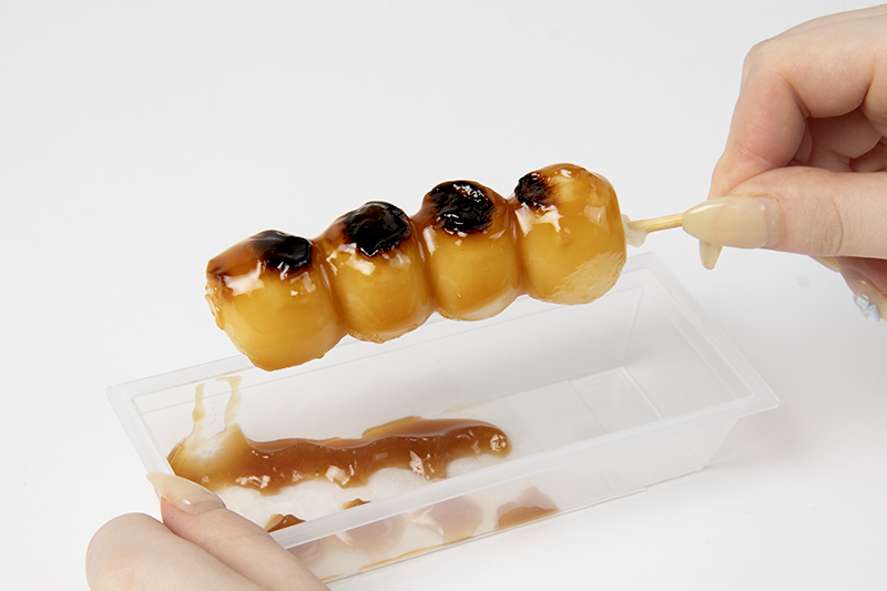 わがし　そそ食べるまでの流れ