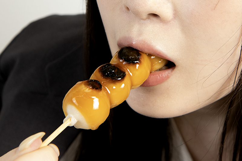 わがし　そそ食べるまでの流れ