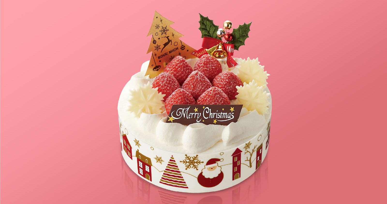 クリスマス・苺ショートケーキ