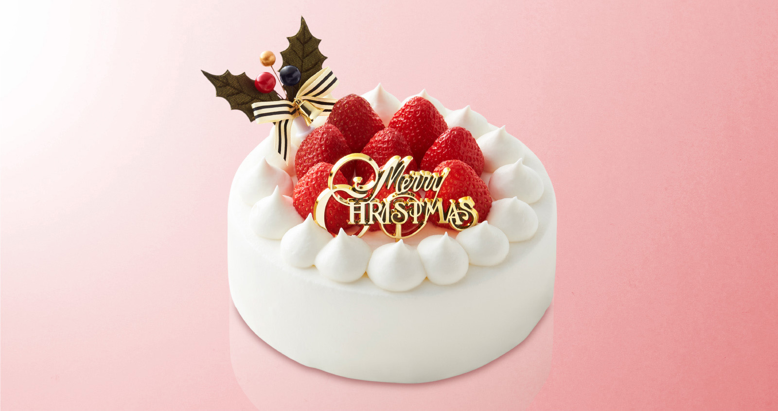 クリスマスストロベリーショートケーキ