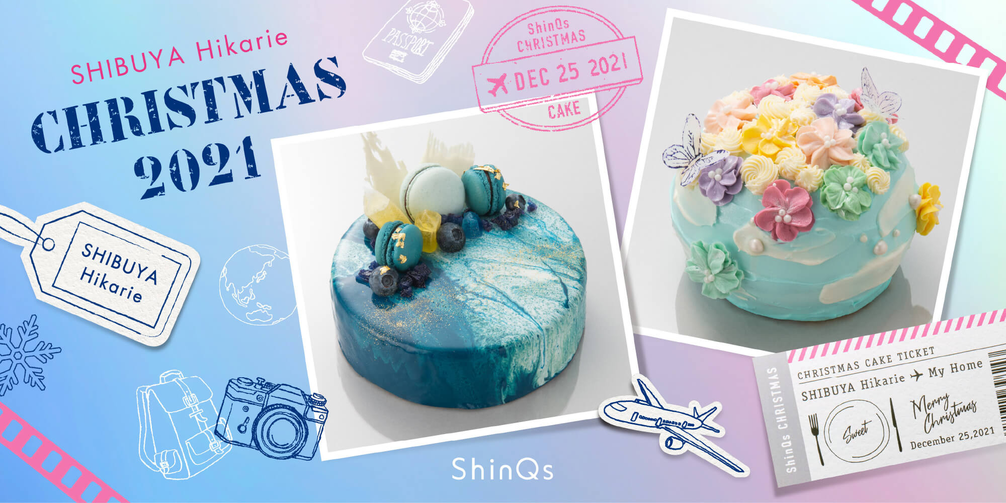 ShinQs SHIBUYA Hikarie CHRISTMAS 2021