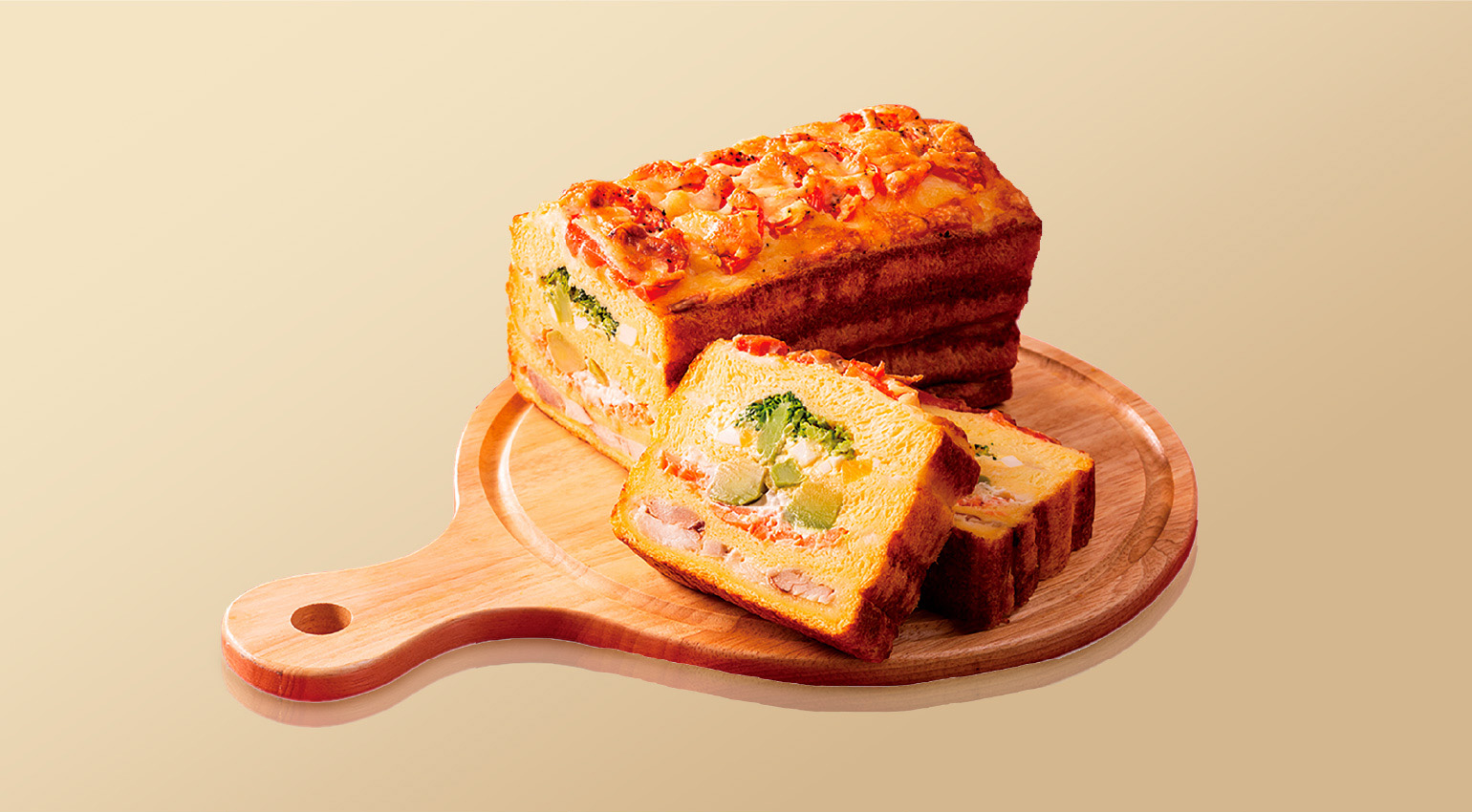 クロックケークサンド