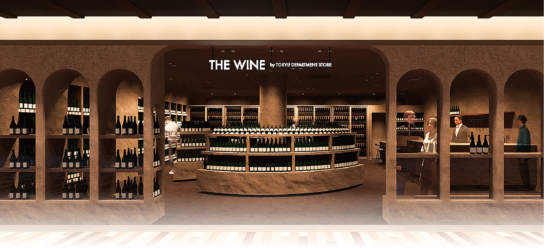 the wine二子玉川店内イメージ