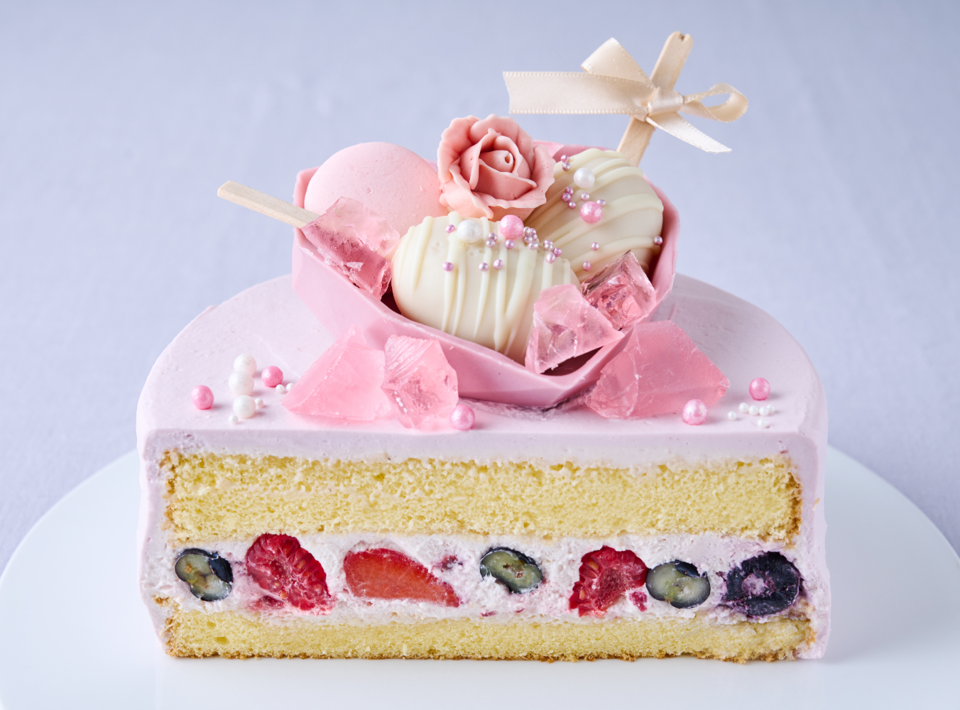 Tickled Pink(ティクルピンク) 断面