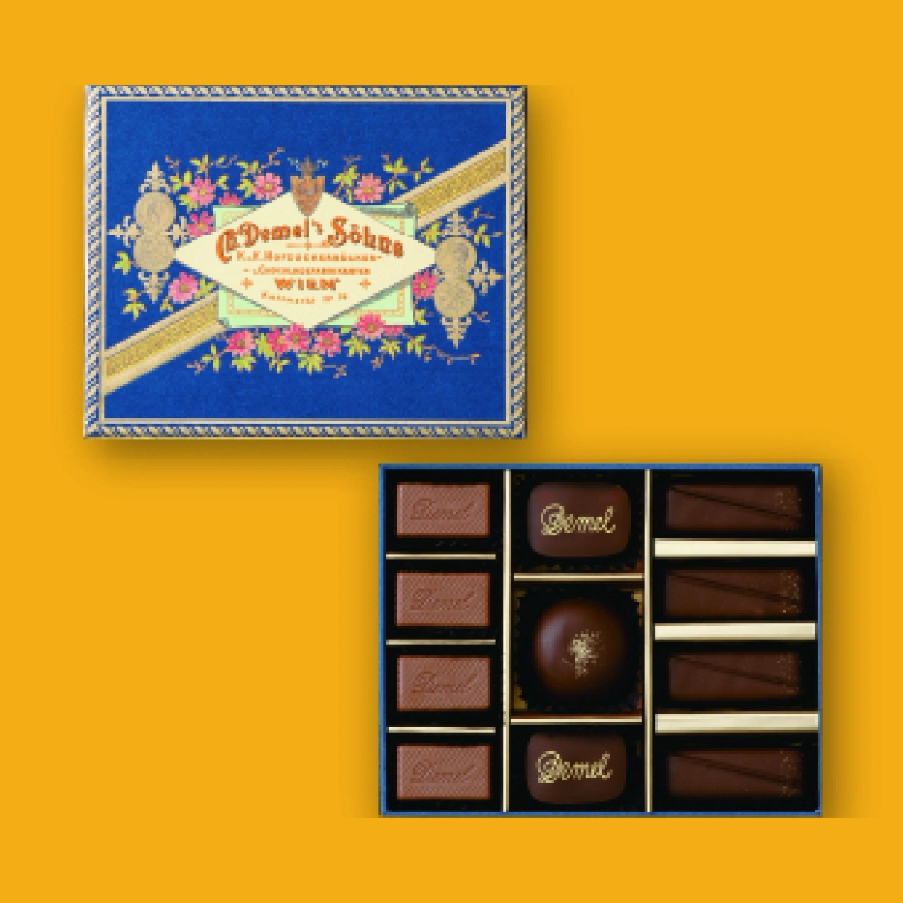〈デメル〉プラリネアソートチョコ11粒入