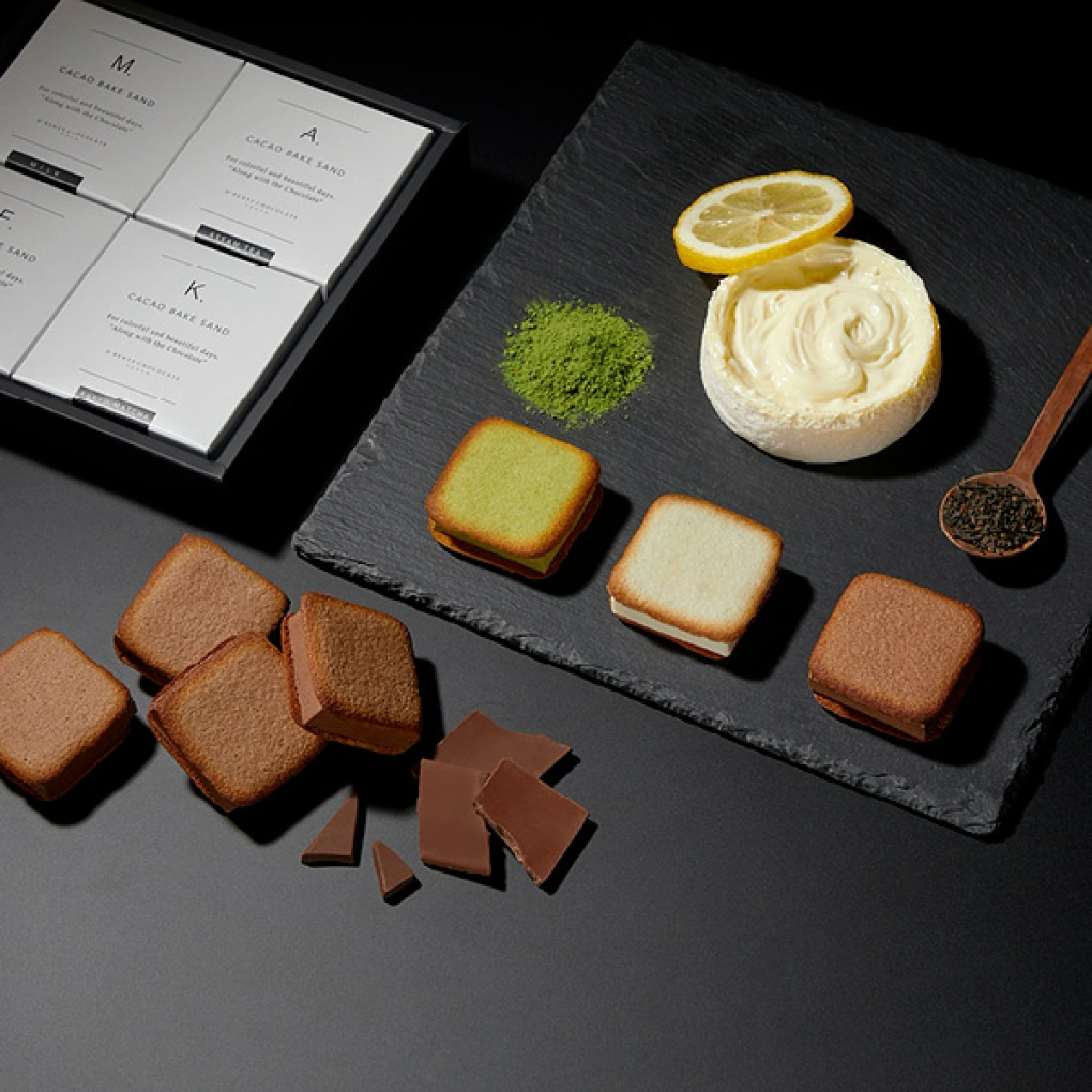 〈D'RENTY CHOCOLATE〉カカオベイクサンド 4種詰め合わせ